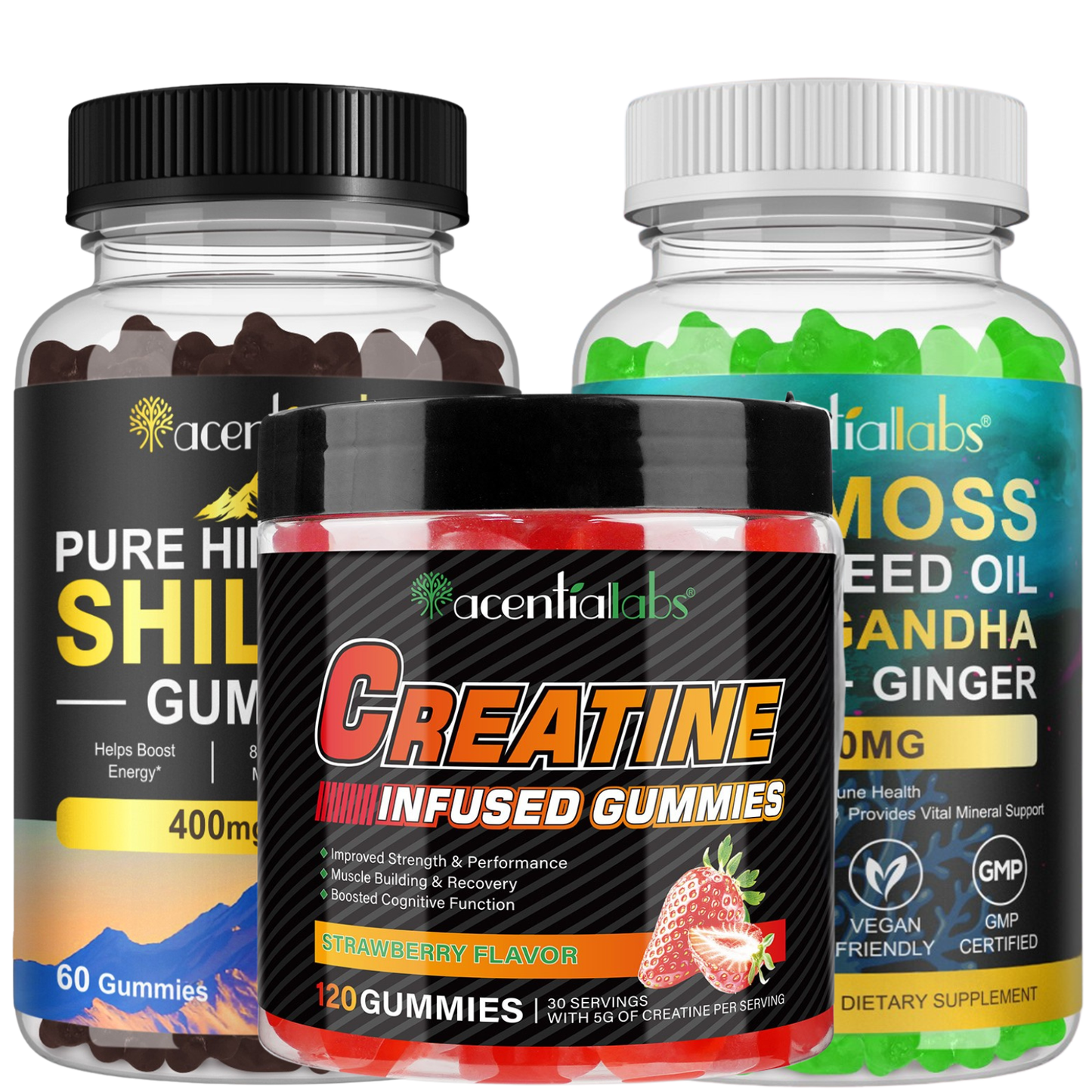 Full Power Pack (Shilajit + Creatine + Sea Moss)